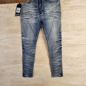 CDMG MED TINT BLUE Stylish 36X32 SKINNY Jeans